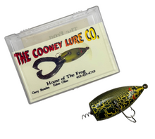 Load image into Gallery viewer, GARY BOWLES CUSTOM BAIT. HANDMADE WOOD FROG. edon ohio. home of the frog
