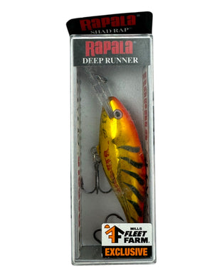 RAPALA LURES SHAD RAP Fishing Lure in HOT FLASH. Fleet and Farm Special Edition Color.