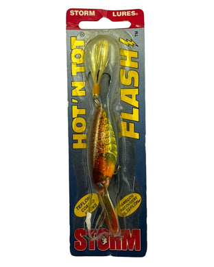 Storm HOT N TOT FLASH FISHING LURE . Brown Craw Glitz