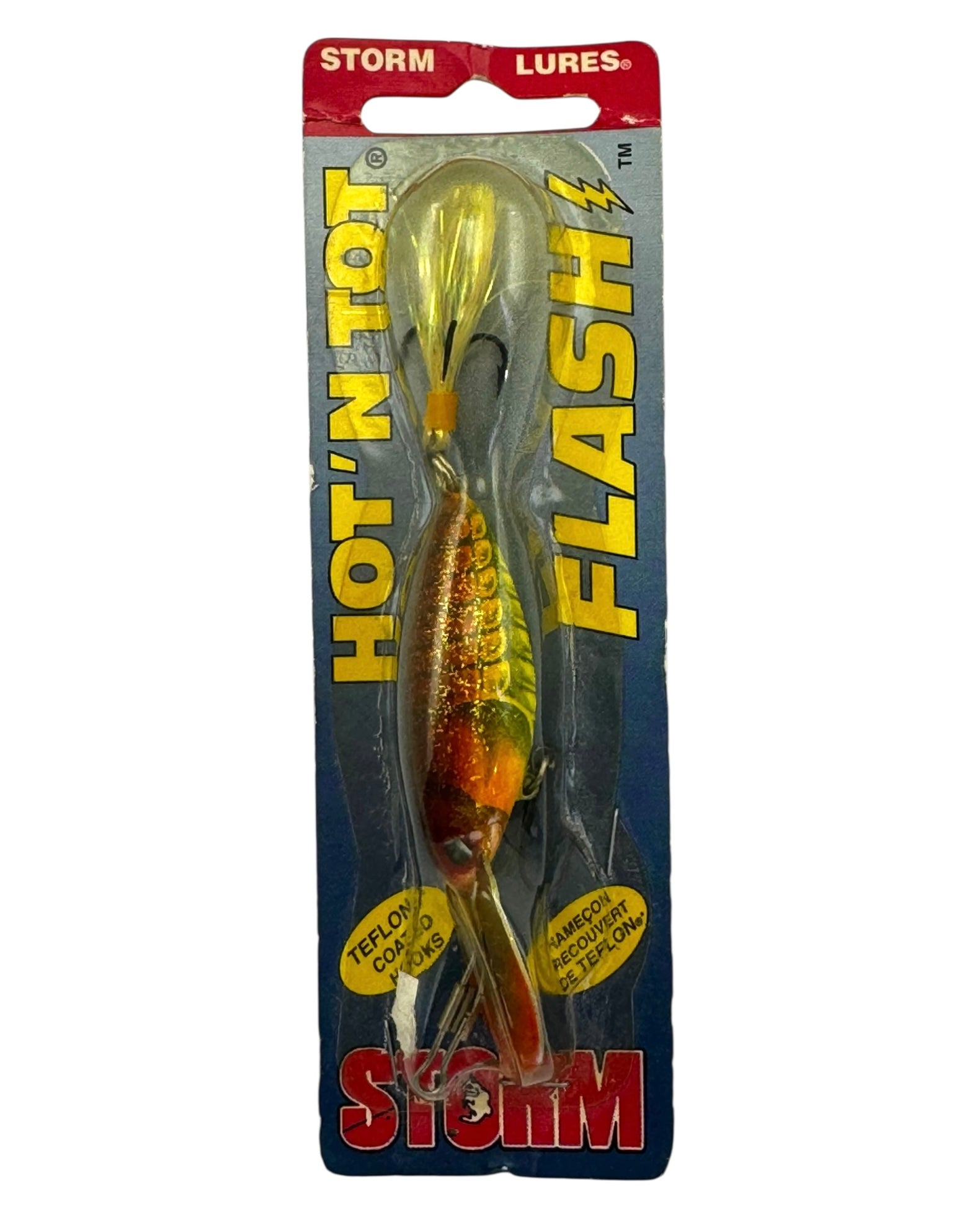 STORM LURES HOT 'N TOT FLASH FISHING LURE • FH243 BROWN CRAWDAD GLITZ