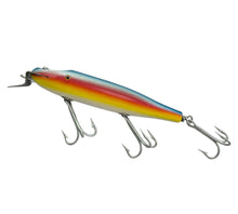 Load image into Gallery viewer, CCBCO Straight Pikie Minnow Wood Fishing Lure. Husky Pikie 2300 Series. Rainbow. L
