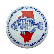 Charger l'image dans la galerie, ILLINOIS DEPARTMENT of NATURAL RESOURCES Kid's Fishing Prize Pin
