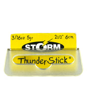 Load image into Gallery viewer, Box Stats for STORM LURES BABY THUNDERSTICK Fishing Lure in METALLIC SILVER BLUE
