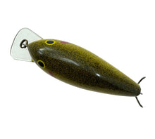 Charger l&#39;image dans la galerie, Back View of COTTON CORDELL BIG O Fishing Lure in SUNRISE CRAWFISH. Fred Young Early Crankbait Reproduction.
