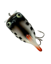 Load image into Gallery viewer, Back View of HEDDON DOWAGIAC INDY CHECKERED FLAG HI TAIL Fishing Lure &quot;500 Winner&quot;

