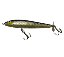 Load image into Gallery viewer, Left Facing View of REBEL LURES SPINNER MINNER 3100 Series TOPWATER MINNOW with Rear Prop Fishing Lure
