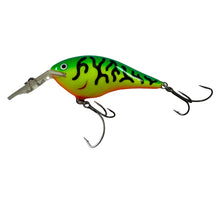 Load image into Gallery viewer, Left Facing View of RAPALA DT THUG (Dives To) Fishing Lure in FIRE TIGER
