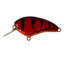 Load image into Gallery viewer, Handmade Bass Lures • BRIAN&#39;S BEES CRANKBAITS 2 1/8&quot; Fishing Lure •  RED CRAYFISH PATTERN
