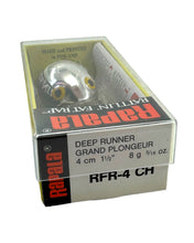 Charger l&#39;image dans la galerie, Box Stats View of RAPALA LURES RATTLIN FAT RAP 4 Fishing Lure in CHROME
