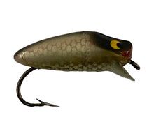 Load image into Gallery viewer, Right Facing View of VINTAGE Flyrod Size HEDDON RUNTIE SPOOK Fishing Lure
