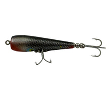 Load image into Gallery viewer, Left Facing View for SMITHWICK LURES CARROT TOP Vintage Fishing Lure in BLACK SHINER
