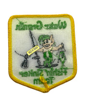 Load image into Gallery viewer, Back View of WATER GREMLIN FISHING SINKER TEAM Vintage Patch
