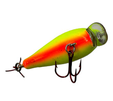 Lade das Bild in den Galerie-Viewer, Belly View of Mann&#39;s Bait Company Baby 1- (One Minus) Fishing Lure in CHARTREUSE BLUE
