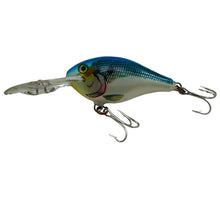 Charger l&#39;image dans la galerie, Left Facing View of RAPALA LURES RISTO RAP 5 Fishing Lure in BLUE SHAD. RR-5 Made in Ireland.
