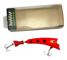 Load image into Gallery viewer, Cover Photo for HEDDON LURES TINY HEDD PLUG w/ FIRETAIL Fishing Lure in FLUORESCENT BLACK SPOT or SPOTTED RED HORSE
