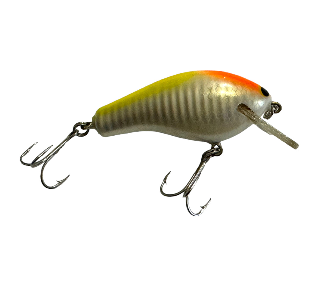 Right Facing View of BAGLEY Killer B2 Square Bill Fishing Lure in NEON