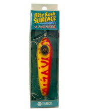 Cargar imagen en el visor de la galería, TIEMCO BITE RUSH SURFACE W. SWISHER Topwater Fishing Lure in RED/YELLOW
