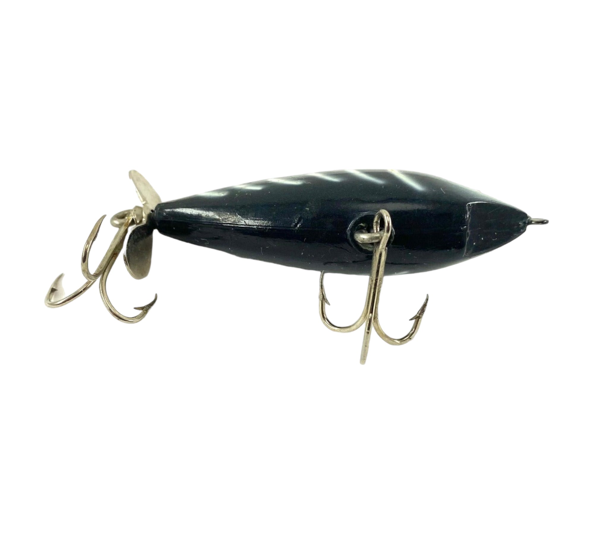 WHOPPER STOPPER HELLRAISER Fishing Lure • BLACK HERRINGBONE – Toad Tackle