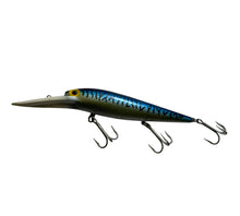 Load image into Gallery viewer, Left Facing View of STORM LURES BIG MAC Vintage Fishing Lure in BLUE MACKEREL
