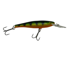 Load image into Gallery viewer, Right Facing View of RAPALA LURES MINNOW RAP 9 Fishing Lure in PERCH
