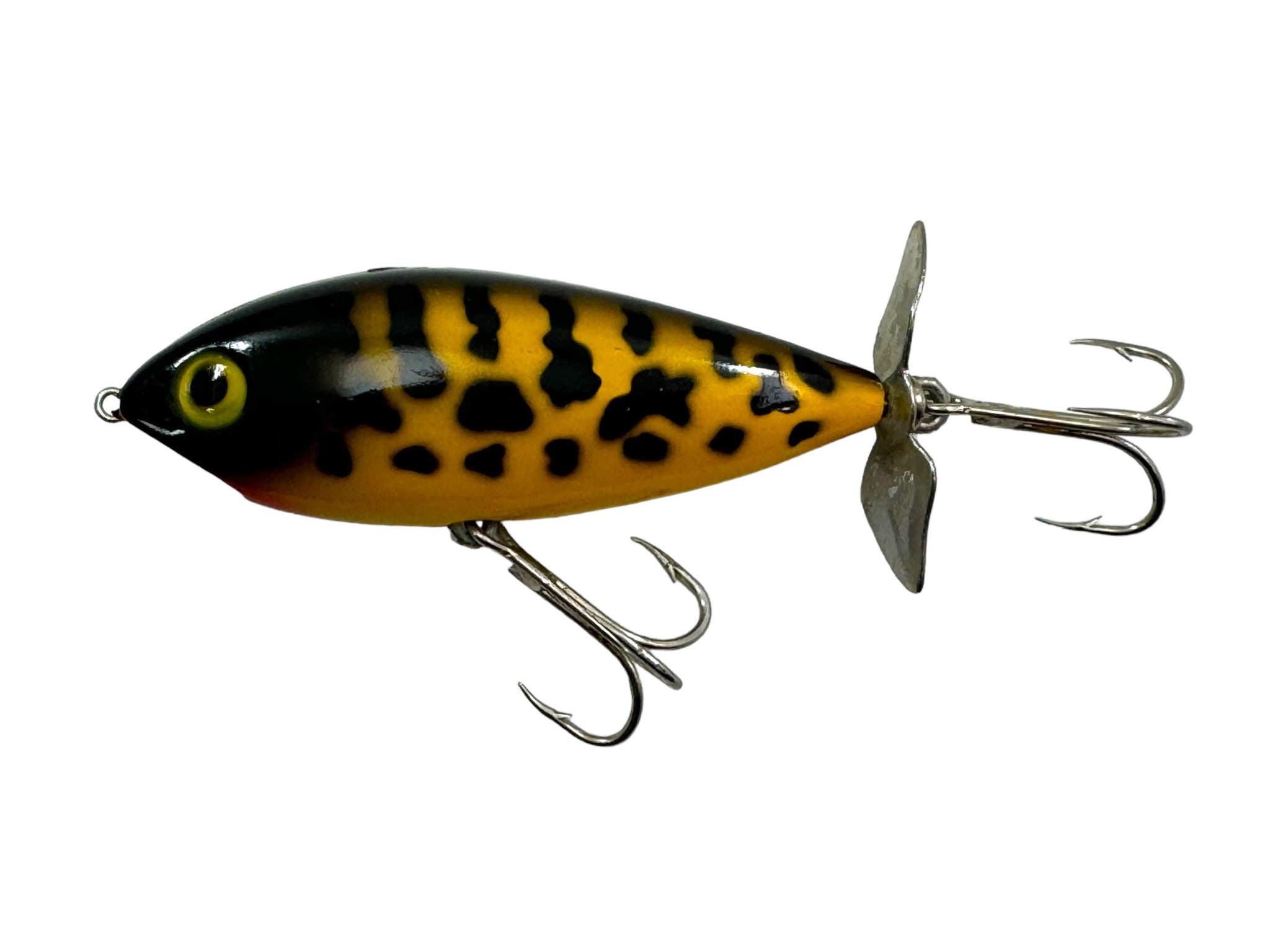 WHOPPER STOPPER HELLRAISER Fishing Lure • YELLOW COACHDOG – Toad Tackle
