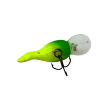Load image into Gallery viewer, Belly View of REBEL LURES TADFRY UltraLight Fishing Lure in CHARTREUSE TAD

