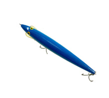 Load image into Gallery viewer, Top View of Vintage RAPALA LURES MAGNUM 7 Fishing Lure in BLUE
