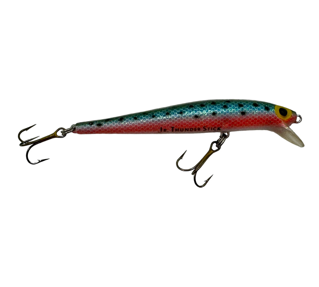 Left Facing View for STORM LURES JR THUNDERSTICK Fishing Lure in GLITTER RAINBOW TROUT