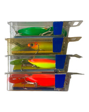 Load image into Gallery viewer, Lot of 4 • Vintage Storm H Series Hot&#39;N Tot Fishing Lures • FLUORESCENT COLOR Varieties
