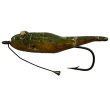 Charger l&#39;image dans la galerie, Left Facing View of Antique PFLUEGER CONRAD FROG Fishing Lure
