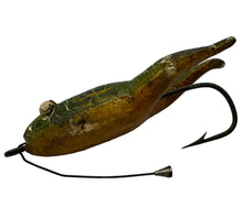 Load image into Gallery viewer, Diving View of Antique PFLUEGER CONRAD FROG Fishing Lure
