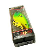 Load image into Gallery viewer, Box Stats View of XCALIBUR TUNGSTEN ONE KNOCKER XRK50 5/8 oz Fishing Lure in LEMON LIME
