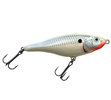 Right Facing View of RAPALA GLR-15 GLIDIN' RAP Fishing Lure in PEARL SHAD