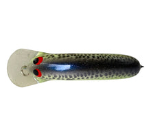 Load image into Gallery viewer, Handmade Bass Lures • BRIAN&#39;S BEES CRANKBAITS THICK FLAT SIDE ROUND BILL Fishing Lure • BLUE BACK/SCALE SPARKLE
