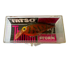 Load image into Gallery viewer, Closed Snap Box View of STORM LURES ThinFin FATSO Fishing Lure in CRAWDAD
