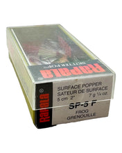 Charger l&#39;image dans la galerie, Box Stats View of RAPALA LURES SKITTER POP Size 5 Topwater Fishing Lure in FROG
