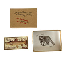 Load image into Gallery viewer, Box &amp; Insert View of MUSKITA BAITS &amp; TACKLE THE ARTISTIC SUNFISH Fishing Lure from 2002

