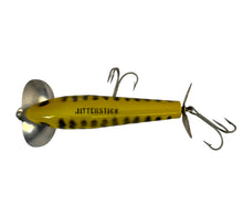 Lade das Bild in den Galerie-Viewer, Stencil View of FRED ARBOGAST 5/8 oz JITTERSTICK Fishing Lure in FROG
