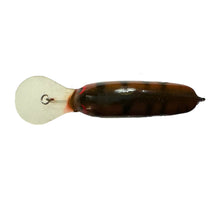 Load image into Gallery viewer, Top View of  BRIAN&#39;S BEES CRANKBAITS Handmade Balsa Wood Fishing Lure in RED CRAWFISH, CRAYFISH
