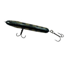 Charger l&#39;image dans la galerie, Top View of RAPALA SPECIAL GLIDIN&#39; RAP 12 Fishing Lure in BANDED BLACK
