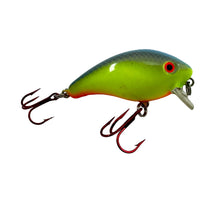 Charger l&#39;image dans la galerie, Right Facing View of Mann&#39;s Bait Company Baby 1- (One Minus) Fishing Lure in CHARTREUSE BLUE
