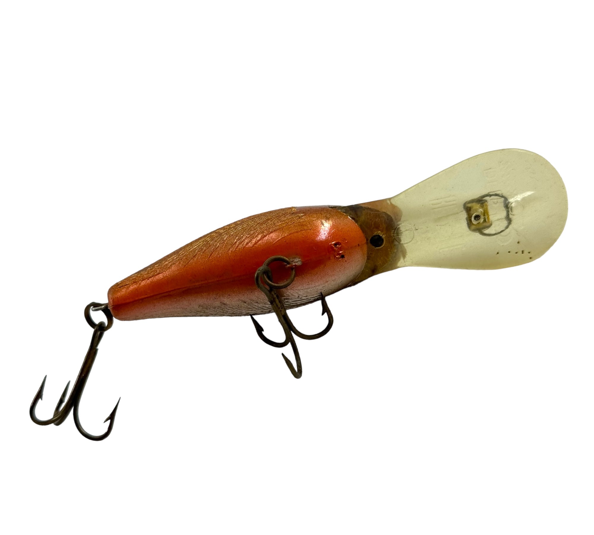 1 KNOCKER • Vintage REBEL LURES DEEP MAXI R Fishing Lure • D9519 COPPER