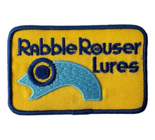Load image into Gallery viewer, RABBLE ROUSER LURES Vintage Fishing Patch
