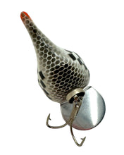 Load image into Gallery viewer, Tail View of HEDDON DOWAGIAC INDY CHECKERED FLAG HI TAIL Fishing Lure &quot;500 Winner&quot;
