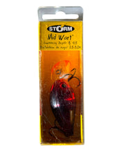 Load image into Gallery viewer, GLOW View of STORM LURES MID WART Size 5 Fishing Lure in PHANTOM BROWN CRAYFISH
