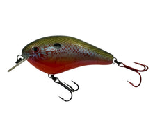 Load image into Gallery viewer, Left Facing View for COTTON CORDELL BIG O Fishing Lure in PERCH. Fred Young’s Balsa Wood Crankbait.
