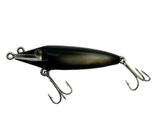 Load image into Gallery viewer, LARGO, FLORIDA • MIRACLE LURE INC. &quot;LITTLE MO&quot; MIRACLE LURE Fishing Lure w/ Original Box &amp; Paper • #LS3 BLACK BACK BLACK BELLY
