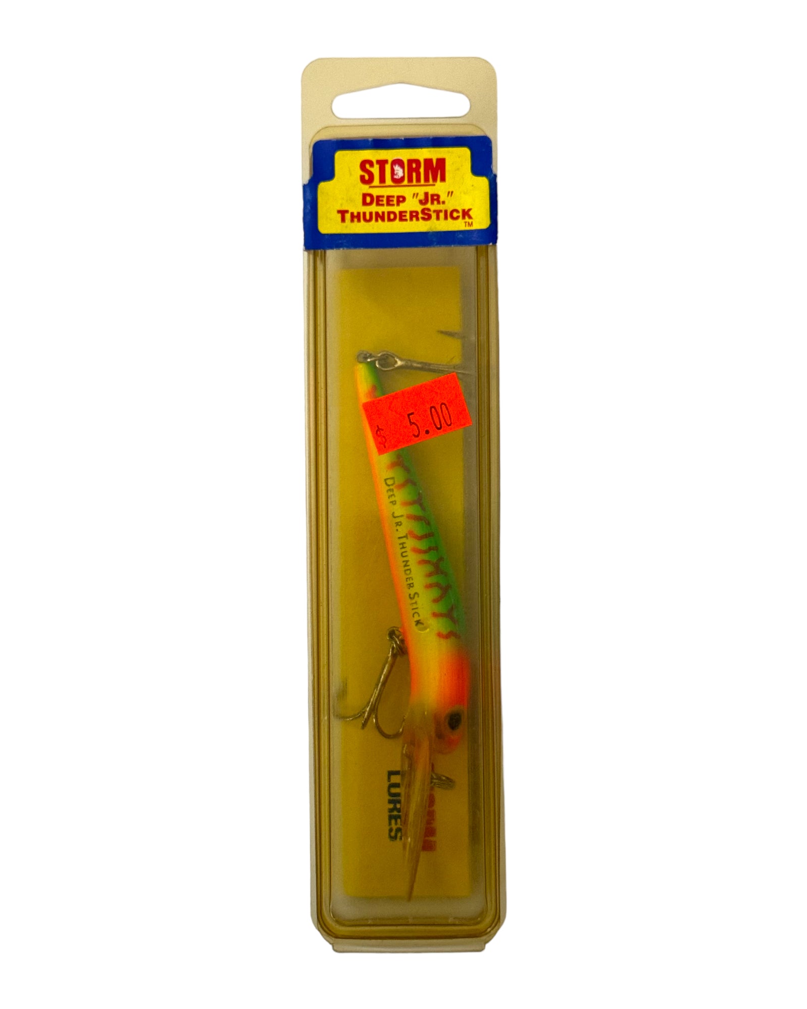 STORM LURES Deep Jr Thunderstick Fishing Lure RED HOT TIGER – Toad Tackle