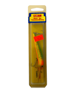  STORM LURES DEEP JR THUNDERSTICK Fishing Lure in RED HOT TIGER