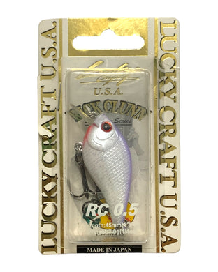Front Package of  LUCKY CRAFT RC 0.5 CRANK Fishing Lure in PURPLE SHAD